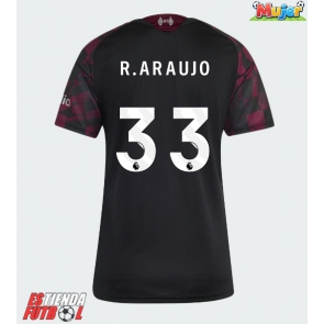 Liverpool Ronald Araujo #33 Tercera Equipación Mujer 2026-27 Manga Corta